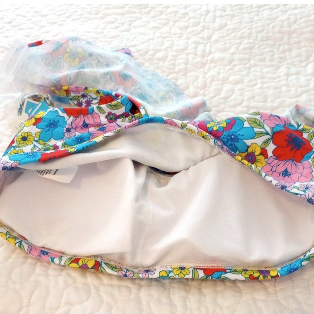 Draper James Bright Floral 2-Piece Ruffle Skirted Bikini - Picture 3 of 3